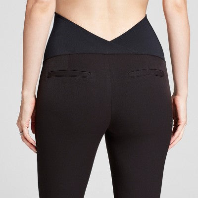 Isabel Maternity by Ingrid &  Slim Fit Crop Work Pants Lightweight Isabel Maternity by Ingrid & IsabelBullseye Deals