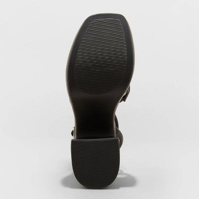 Women's Astro Strappy Platform Heels with Memory Foam Insole - Wild Fable Wild FableBullseye Deals