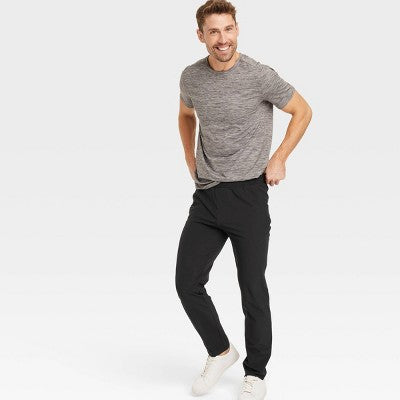 New - All In Motion Men's Woven Pants Sports Jogger Lightweight Sweatpants UPF 50+ All In MotionBullseye Deals