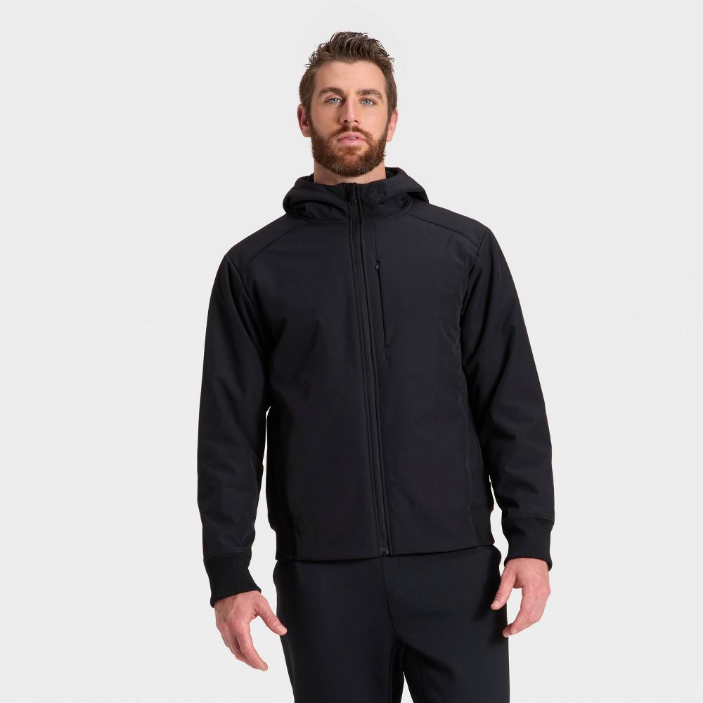 Open Box - Men's Soft Shell Fleece Jacket - All In Motion™ Black S