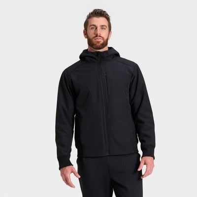 Open Box - Men's Soft Shell Fleece Jacket - All In Motion™ Black S
