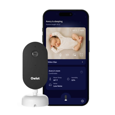 New - Owlet Dream Sight (Gen 3) Smart 2K HD Digital Video Baby Monitor - White