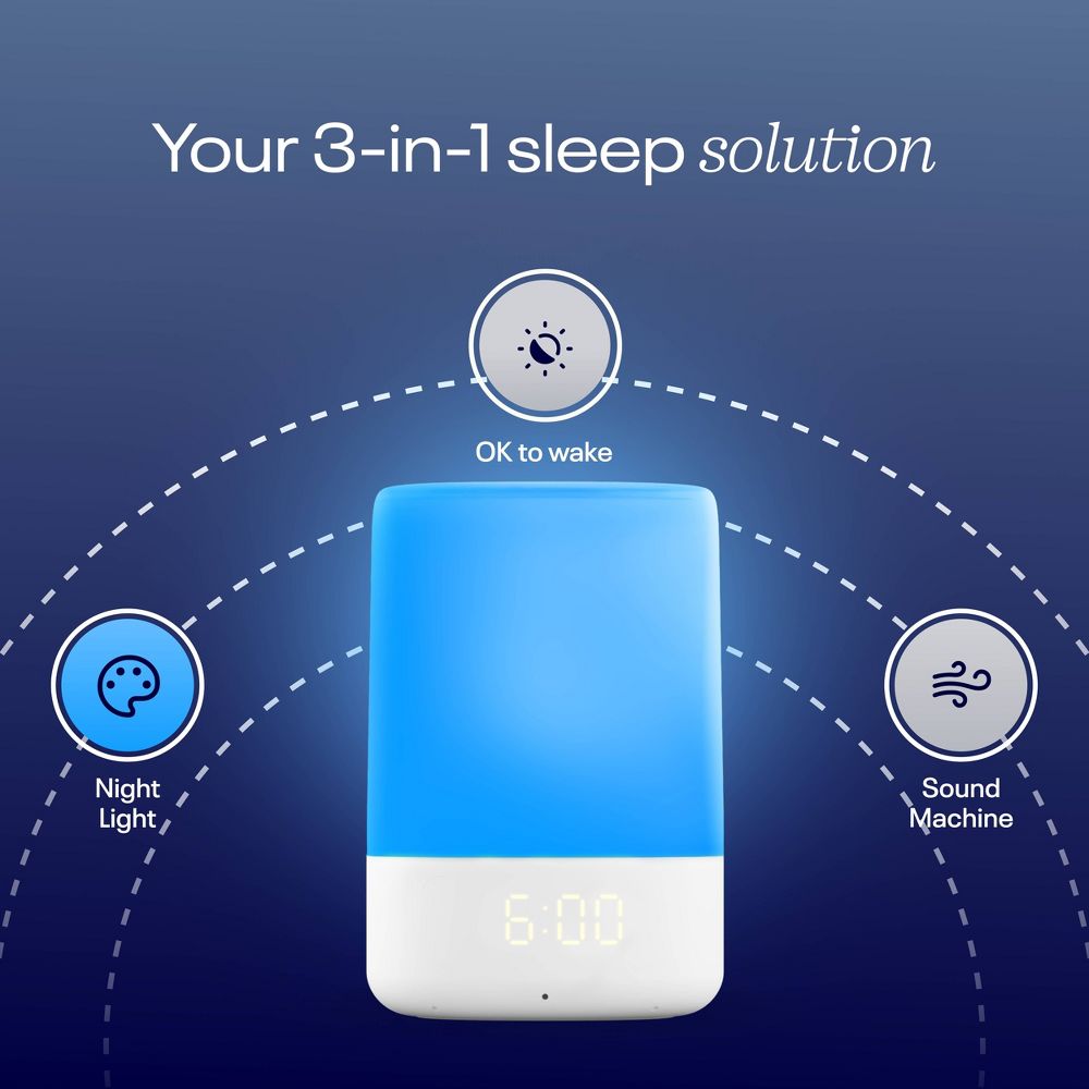 New - Nanit Sound Machine & Night Light - White