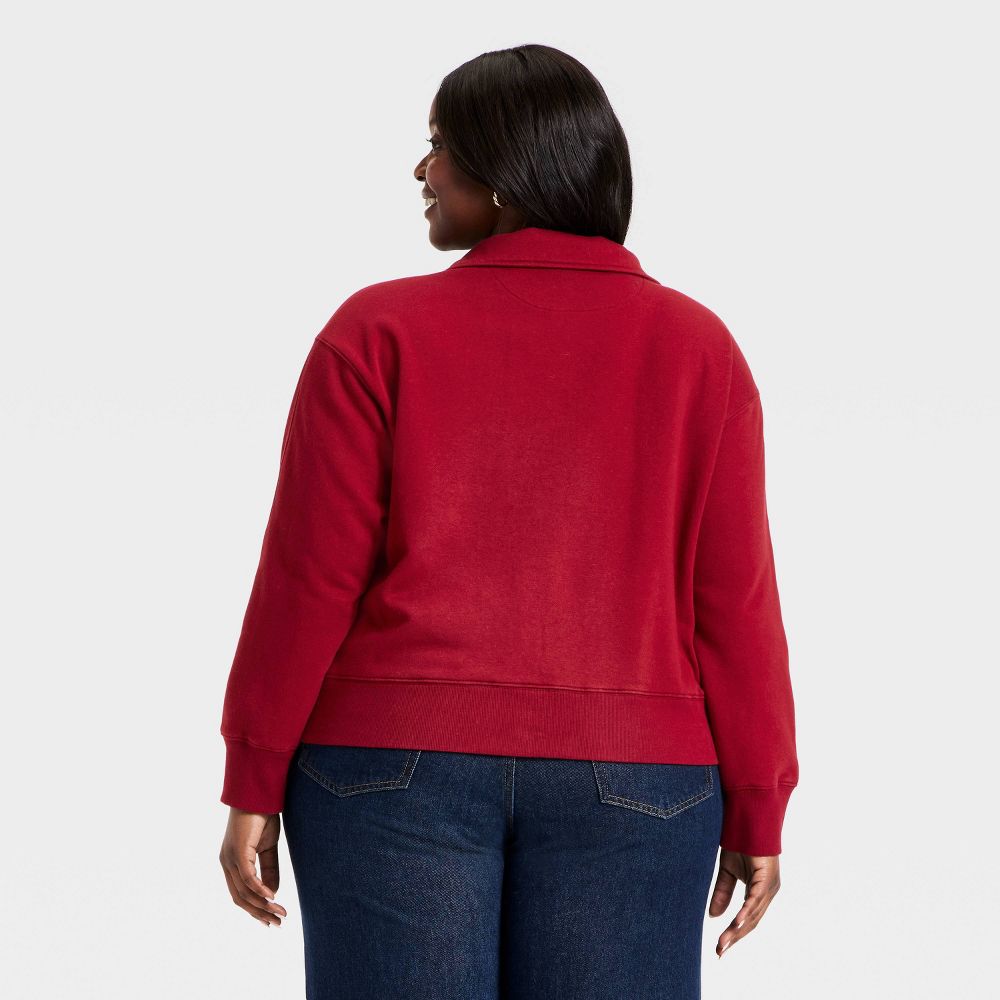 New - Women's Pullover Sweatshirt - Universal Thread™ Maroon XXL