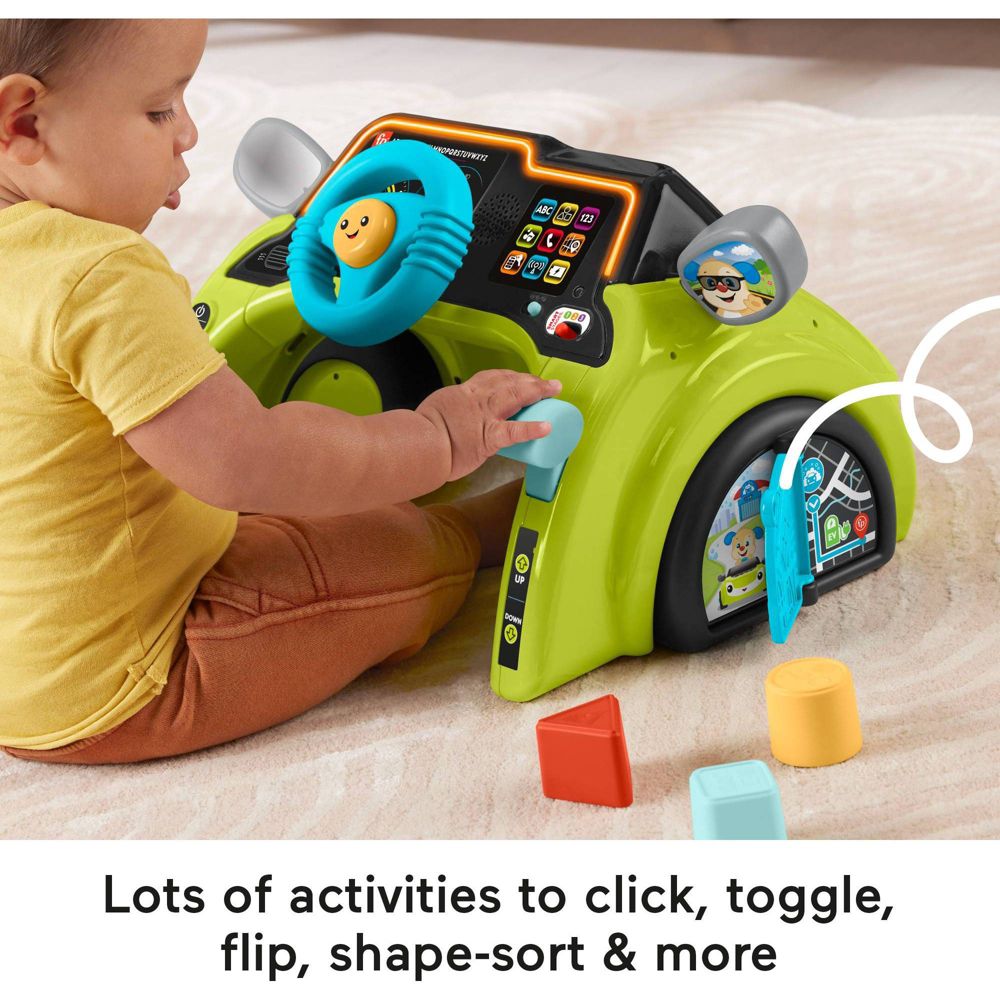 New - Laugh & Learn Smart Stages Sit & Steer Driver