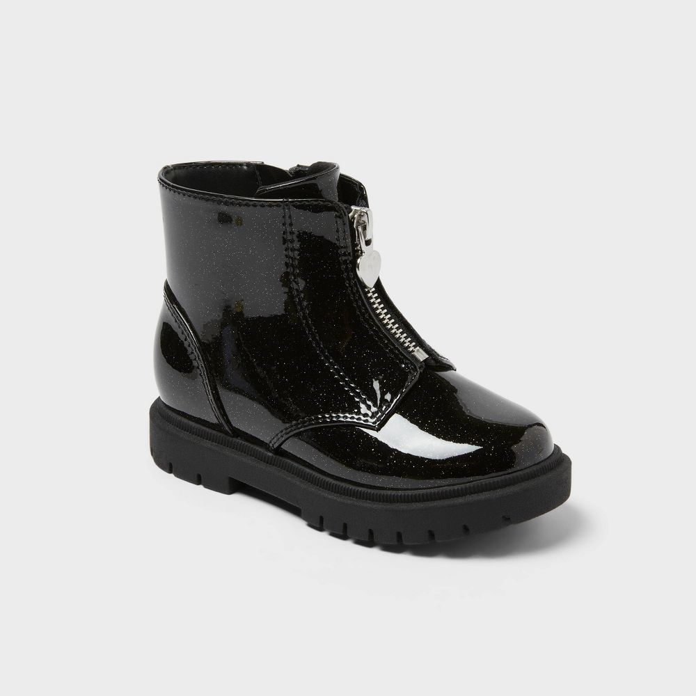 New - Toddler Girls' Donna Chelsea Boots - Cat & Jack™ Black 9T
