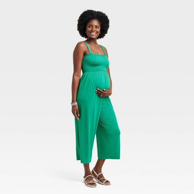 Isabel Maternity by Ingrid & Isabel Sleeveless Stretchy Maternity Jumpsuit Isabel Maternity by Ingrid & IsabelBullseye Deals