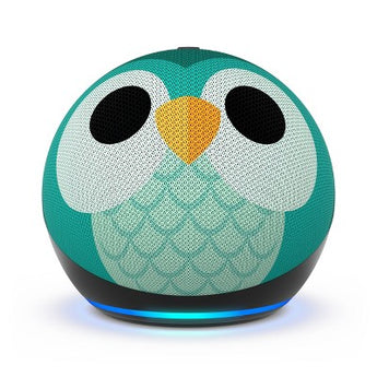 Amazon Kids Echo Dot (5th Gen 2022) - Owl Amazon EchoBullseye Deals