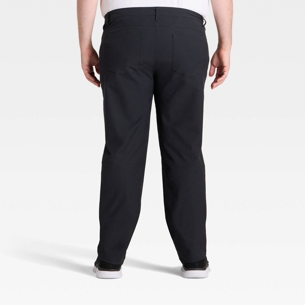 New - Men's Heavy Twill Pants - All In Motion™ Black 34x30