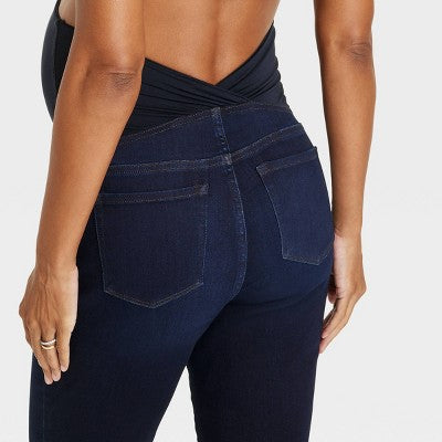 New - Over Belly Ankle Bootcut Maternity Pants - Isabel Maternity by Ingrid & Isabel Isabel Maternity by Ingrid & IsabelBullseye Deals