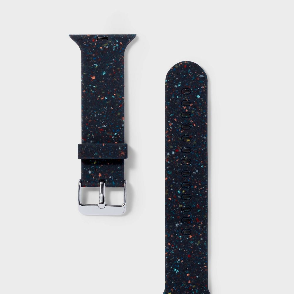 New - Apple Watch Silicone Band 38/40/41mm - heyday™ Black Speckle