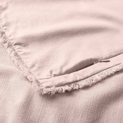 Heavyweight Linen Blend Comforter & Sham Set - Casaluna™ CasalunaBullseye Deals