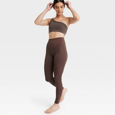 New - JoyLab Women's Seamless High-Rise Athletic Workout Leggings All in MotionBullseye Deals