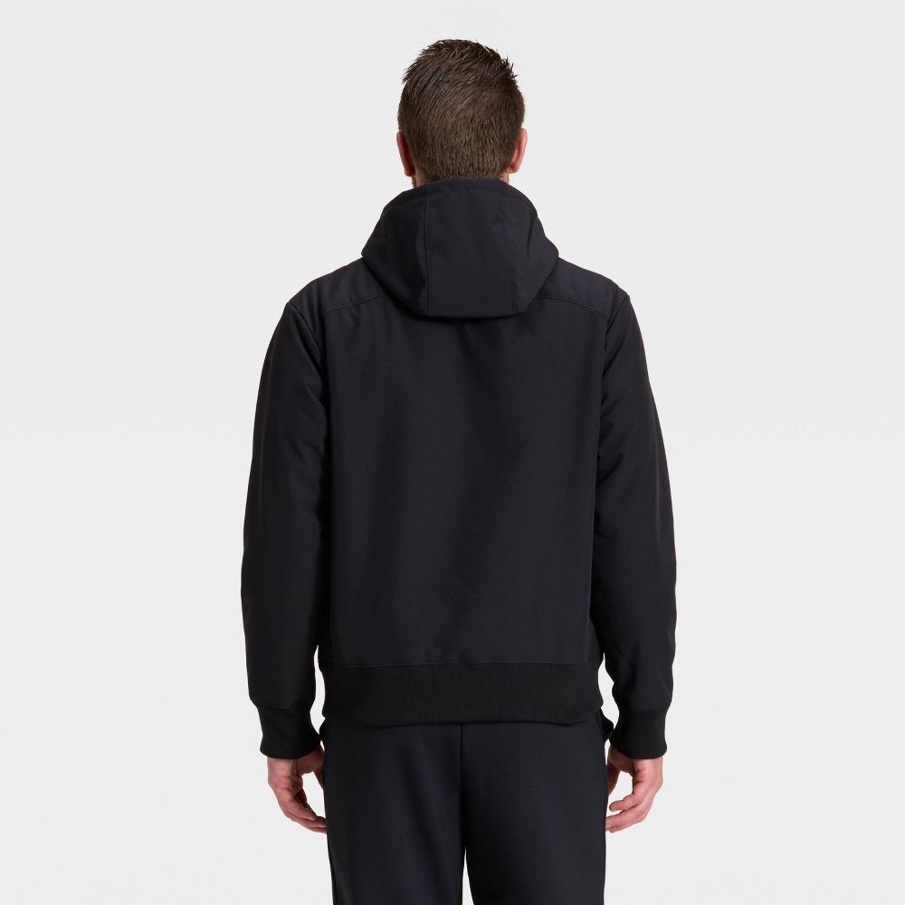 Open Box - Men's Soft Shell Fleece Jacket - All In Motion™ Black XL