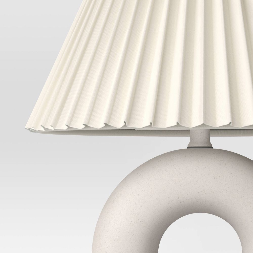 New - Ceramic Table Lamp White - Room Essentials™