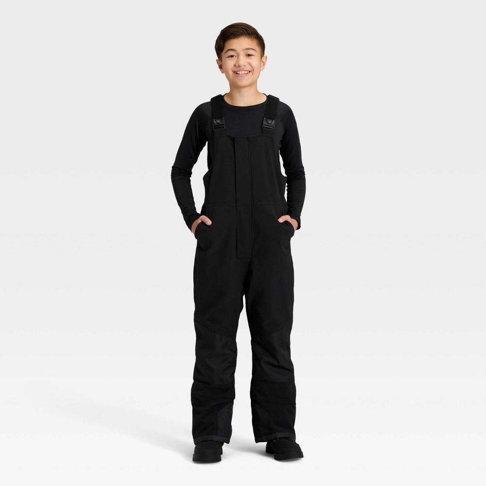 Open Box - Kids' Snow Bib - All In Motion™ Black XS