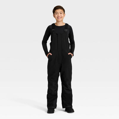 Open Box - Kids' Snow Bib - All In Motion™ Black XS