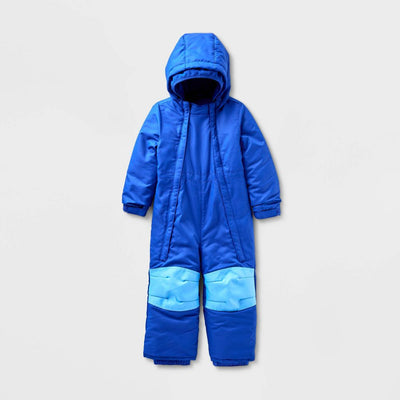 New - Toddler Coverall Standard Snowsuit - Cat & Jack™ Dark Blue 18M