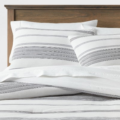 New - Threshold Cotton Comforter Set Jack and Tack ThresholdBullseye Deals