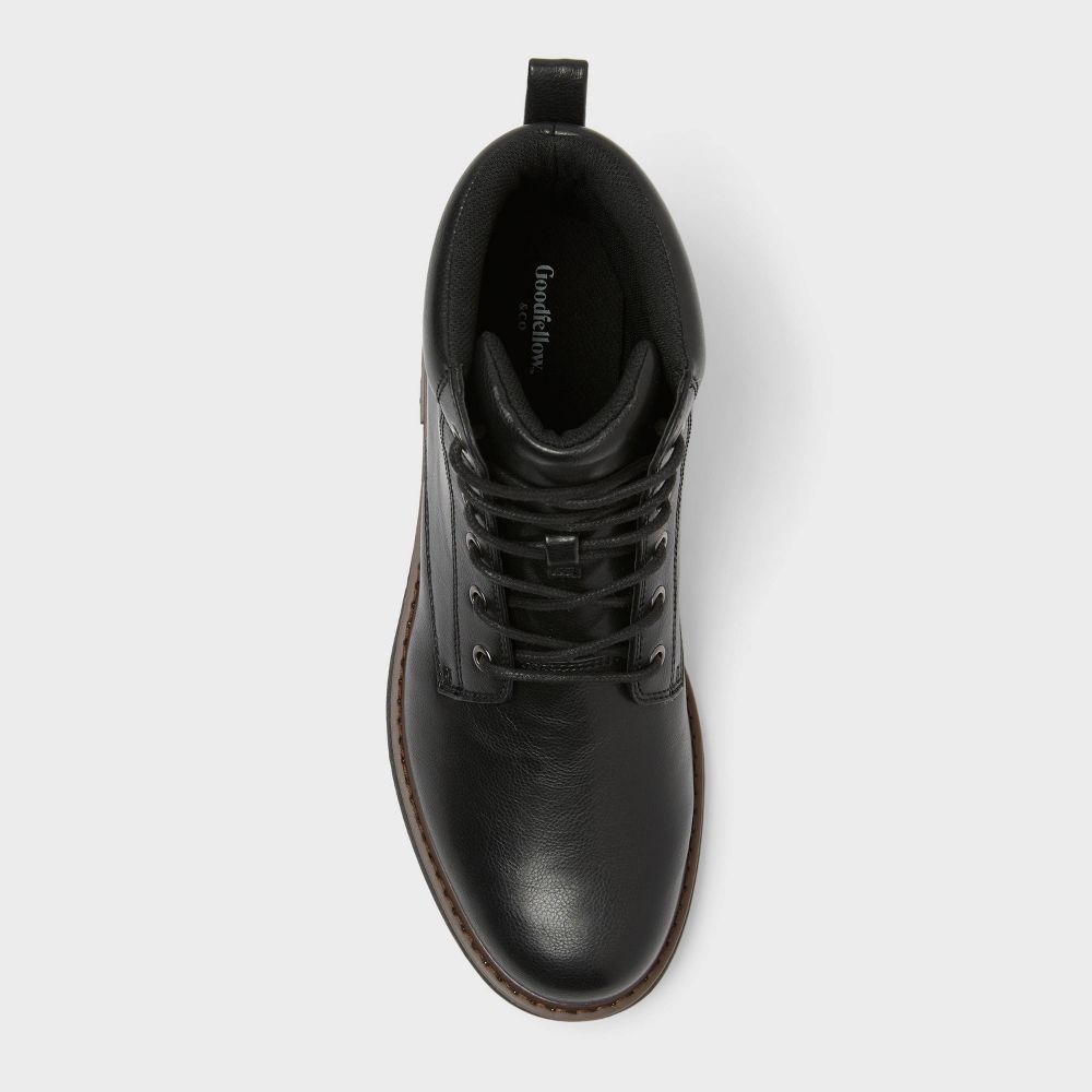 Open Box - Men's Jeffrey Combat Boots - Goodfellow & Co™ Black 11.5