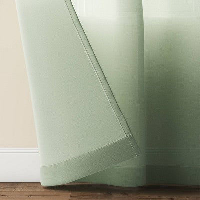 New - Light Filtering Window Curtain Panel - Threshold ThresholdBullseye Deals