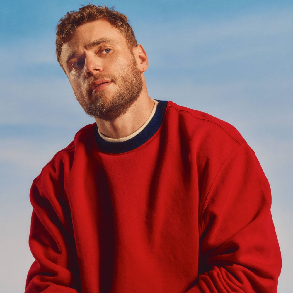 New - Champion Men's Double Ribbed Sweatshirt - Lava Falls S