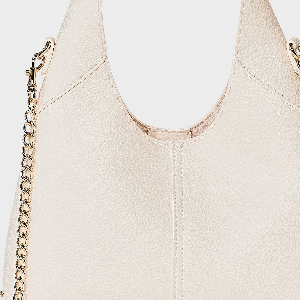 New - Mini Slouchy Chain Handbag - Universal Thread™ Off-white