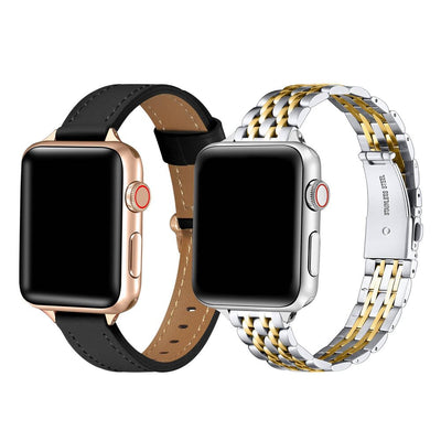 New - Posh Tech 2pk Smart Watch Band Set, Universal Fit for Apple Watch, Samsung Galaxy, Garmin 20mm - Stella/Carmen