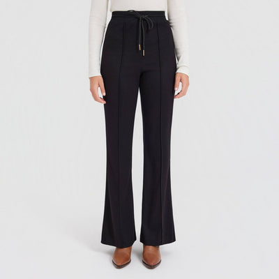 New - Women's Mid-Rise Lounge Pull-On Pants - A New Day™ Black M