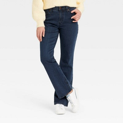 New - Universal Thread Women's Vintage Bootcut Jeans High-Rise Stretchy Universal ThreadBullseye Deals