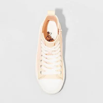 Girls' Blakely High Top Lace-Up Zipper Sneaker Boots - art class Art ClassBullseye Deals