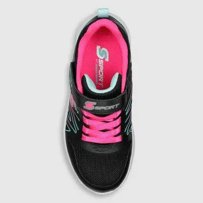 Girls' Zig Zag Print Sneakers S SPORT BY SKECHERS Stretch Laces Cushioned Insole S SPORT BY SKECHERSBullseye Deals