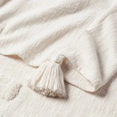 Global Tufted Throw Blanket with Tassels - Threshold ThresholdBullseye Deals