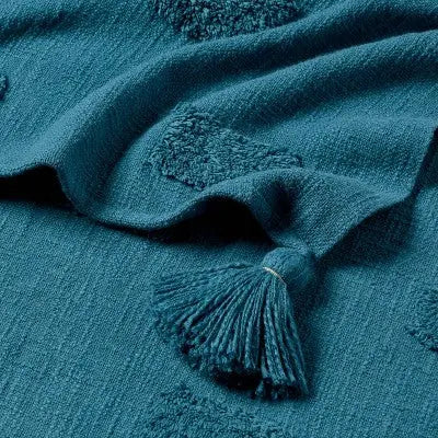 Global Tufted Throw Blanket with Tassels - Threshold ThresholdBullseye Deals