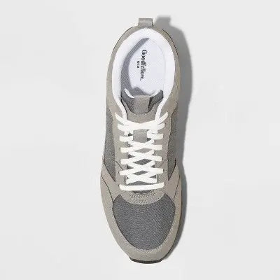 Goodfellow & Co Men's Angus Vintage Sneakers - Textured Upper, Cushioned Insole Goodfellow & CoBullseye Deals