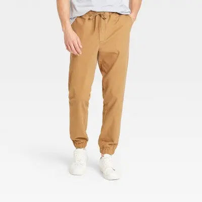 Goodfellow & Co Men's Athletic Fit Chino Jogger Pants with Pockets - Secondipity