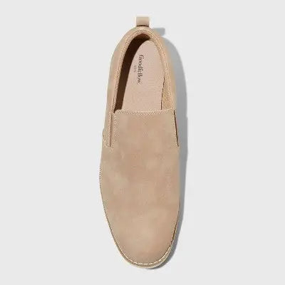 Goodfellow & Co Men's Faux Suede Slip-On Sneakers Loafer Smart Casual Shoes Goodfellow & CoBullseye Deals