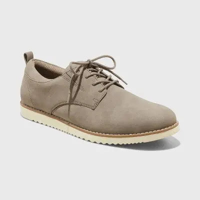 Goodfellow & Co Men's Lace-Up Casual Oxford Sneakers Faux-Suede Extra Padding Goodfellow & CoBullseye Deals