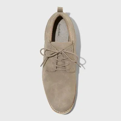 Goodfellow & Co Men's Lace-Up Casual Oxford Sneakers Faux-Suede Extra Padding Goodfellow & CoBullseye Deals