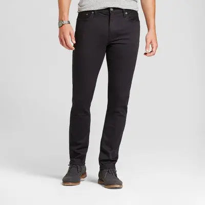 Goodfellow & Co Men's Mid Rise Slim Fit Skinny Leg Full Jeans Heavyweight Goodfellow & CoBullseye Deals