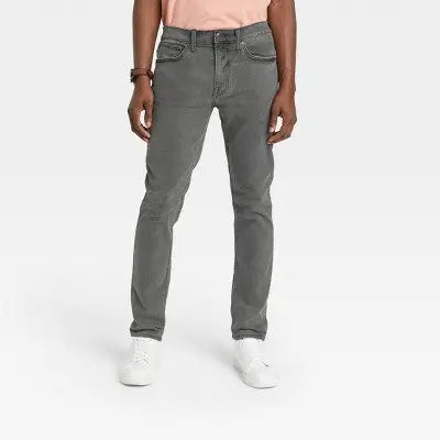 Goodfellow & Co Men's Mid Rise Slim Fit Skinny Leg Full Jeans Heavyweight Goodfellow & CoBullseye Deals