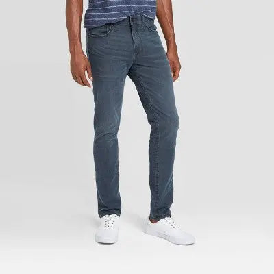 Goodfellow & Co Men's Mid Rise Slim Fit Skinny Leg Full Jeans Heavyweight Goodfellow & CoBullseye Deals
