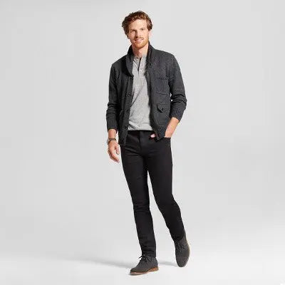 Goodfellow & Co Men's Mid Rise Slim Fit Skinny Leg Full Jeans Heavyweight Goodfellow & CoBullseye Deals