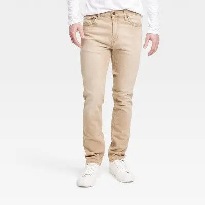 Goodfellow & Co Men's Mid Rise Slim Leg Slim Jeans Stretch Goodfellow & CoBullseye Deals