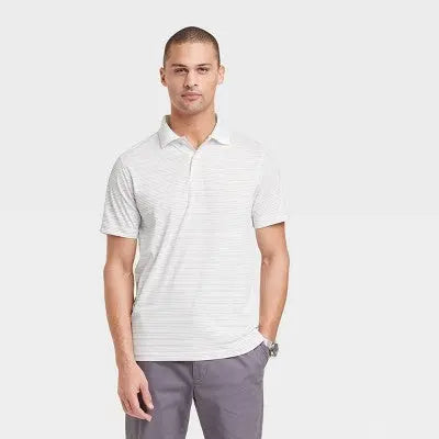Goodfellow & Co Men's Performance Golf Polo Shirt Short Sleeve No-Roll Collar Goodfellow & CoBullseye Deals
