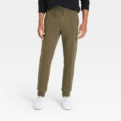 Goodfellow & Co Men's Pintuck Jogger Pants, Drawstring Waist, Ribbed Ankles Goodfellow & CoBullseye Deals