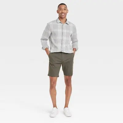 Goodfellow & Co Men's Reversible Button Down Shirt Casual All-Season 100% Cotton Goodfellow & CoBullseye Deals