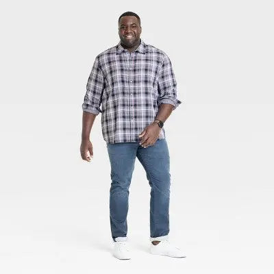Goodfellow & Co Men's Reversible Button Down Shirt Casual All-Season 100% Cotton Goodfellow & CoBullseye Deals