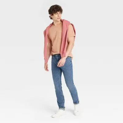 Goodfellow & Co Men's Slim Fit Hemp Jeans - Stretchy Cotton Blend - Secondipity