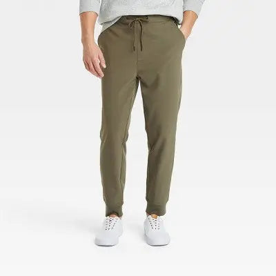 Goodfellow & Co Men's Tapered Leg Ankle Jogger Pants 4-Way Stretch Goodfellow & CoBullseye Deals